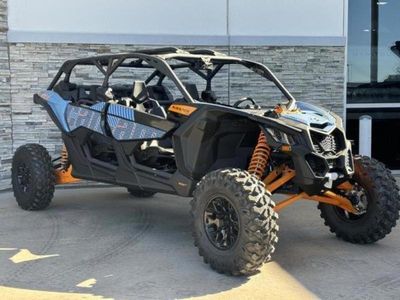 2025 Can-Am Maverick X3 MAX RS Turbo Scandi Blue & Orange Crush - Photo 2
