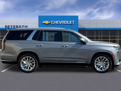 2021 Cadillac Escalade — rear three-quarter view