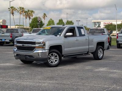 2019 Chevrolet Silverado 1500 LD LT in Silver — front three-quarter view