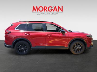 2023 Honda CR-V Hybrid — rear three-quarter view