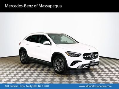 2026 Mercedes-Benz GLA 250 in White — front three-quarter view