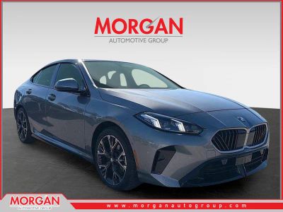 2026 BMW 2 Series 228 Gran Coupe in Gray — front three-quarter view