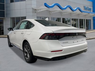 2026 Honda Accord Hybrid — rear three-quarter view