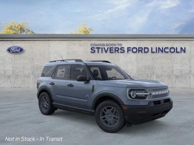 2026 Ford Bronco Sport Big Bend 5 Door SUV, SUV &amp; Crossovers in Azure Gray Metallic Tri-Coat — front three-quarter view