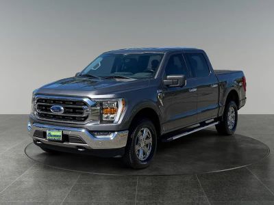 2021 Ford F-150 — rear three-quarter view