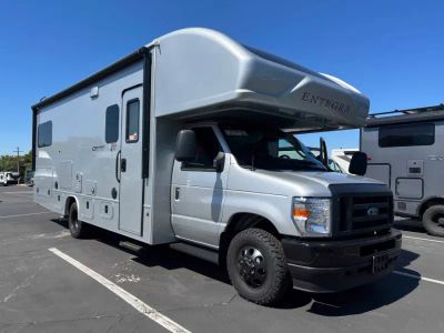 2027 Entegra ODYSSEY — front three-quarter view