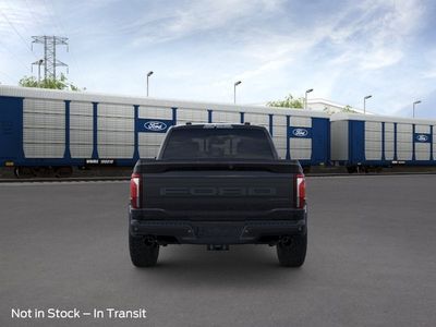 2026 Ford F-150 Raptor in Agate Black Metallic — front three-quarter view
