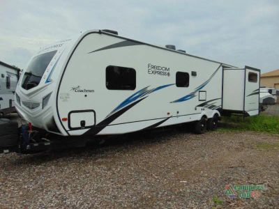 2021 Coachmen RV Freedom Express Liberty Edition — front three-quarter view