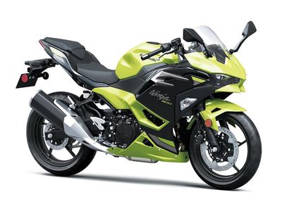 2026 Kawasaki Ninja 500 ABS Metallic Yellowish Green/Ebony - Photo 1