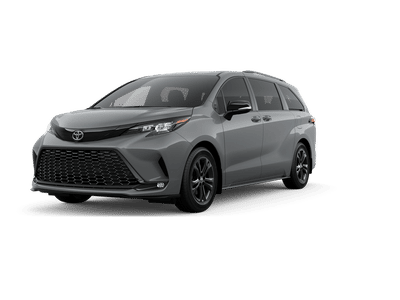 2026 Toyota Sienna XSE in Cement — front three-quarter view