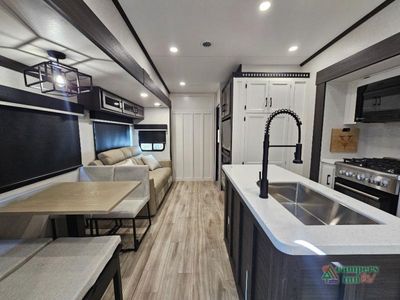 2026 Venture RV SportTrek Touring Edition — engine compartment view
