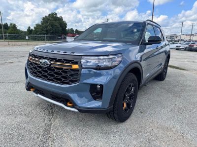 2026 Ford Explorer — rear three-quarter view