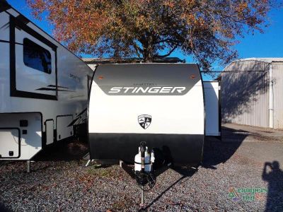 2026 Venture RV SportTrek Stinger Lite — rear three-quarter view