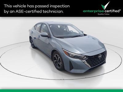2024 Nissan Sentra SV CVT — front three-quarter view