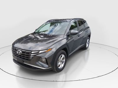 2024 Hyundai Tucson — rear three-quarter view