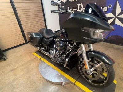 2025 Harley-Davidson FLTRX - Road Glide in Iron Horse Metallic - Black Finish — front three-quarter view