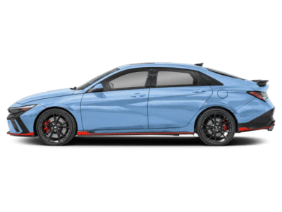 2026 Hyundai ELANTRA N — rear three-quarter view