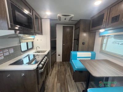2021 Riverside RV Retro — engine compartment view