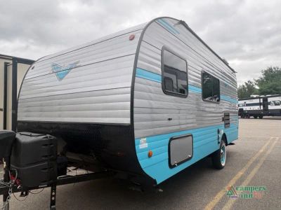 2021 Riverside RV Retro — rear three-quarter view