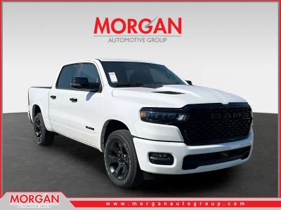 2026 Ram 1500 Big Horn/Lone Star in White — front three-quarter view