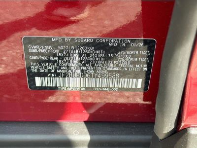 2026 Subaru Outback — photo 43 view