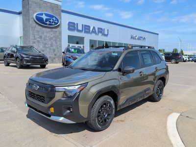 2026 Subaru Forester TFH — front three-quarter view