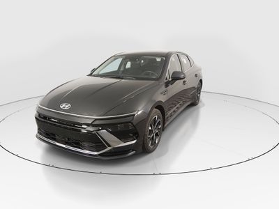 2024 Hyundai Sonata — rear three-quarter view