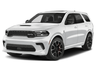 2026 Dodge Durango SRT Hellcat in White — front three-quarter view