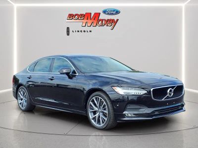 2019 Volvo S90 — rear three-quarter view