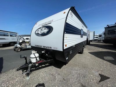 2025 Forest River RV WOLF PUP — rear three-quarter view