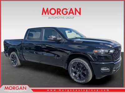 2026 Ram 1500 Big Horn/Lone Star in Black — front three-quarter view