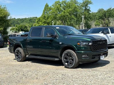 2026 RAM 1500 Big Horn in Serrano Green Metallic — front three-quarter view