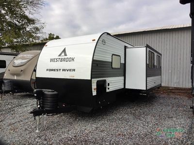 2026 Forest River Westbrook — rear three-quarter view