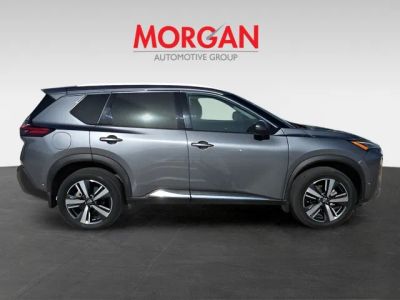 2022 Nissan Rogue — rear three-quarter view