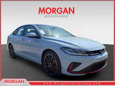 2026 Volkswagen Jetta GLI 2.0T Autobahn in Gray — front three-quarter view