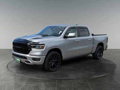 2020 RAM 1500 — rear three-quarter view
