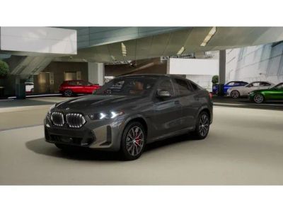 2027 BMW X6 xDrive40i in Dravit Grey Metallic — front three-quarter view