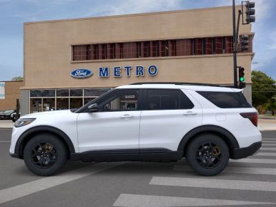 2026 Ford Explorer — rear three-quarter view