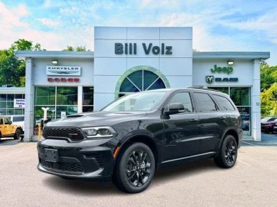 2026 Dodge Durango GT Plus in Diamond Black Clear-Coat Exterior Paint — front three-quarter view