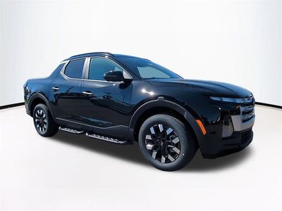 2026 Hyundai SANTA CRUZ SEL in Black — front three-quarter view
