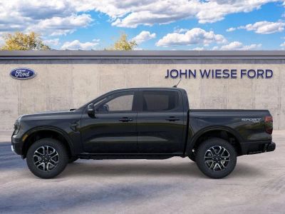 2025 Ford Ranger — rear three-quarter view