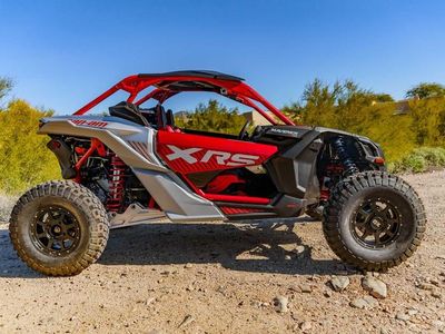 2025 Can-Am Maverick X3 X rs Turbo RR with Smart-Shox Fiery Red & Hyper Silver - Photo 6