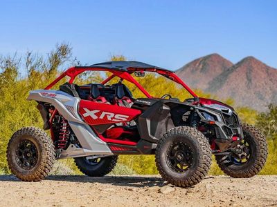 2025 Can-Am Maverick X3 X rs Turbo RR with Smart-Shox Fiery Red & Hyper Silver - Photo 1