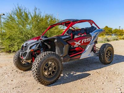 2025 Can-Am Maverick X3 X rs Turbo RR with Smart-Shox Fiery Red & Hyper Silver - Photo 3