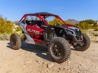 2025 Can-Am Maverick X3 X rs Turbo RR with Smart-Shox Fiery Red & Hyper Silver - Photo 2