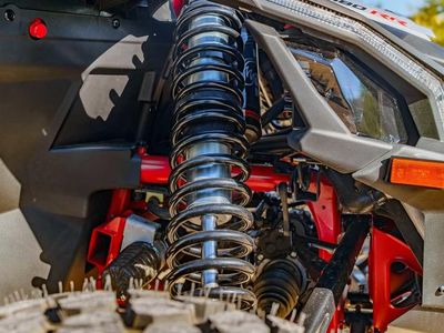 2025 Can-Am Maverick X3 X rs Turbo RR with Smart-Shox Fiery Red & Hyper Silver - Photo 10