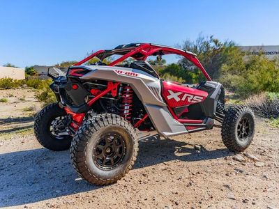 2025 Can-Am Maverick X3 X rs Turbo RR with Smart-Shox Fiery Red & Hyper Silver - Photo 4
