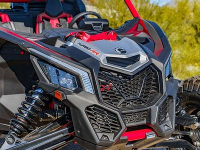 2025 Can-Am Maverick X3 X rs Turbo RR with Smart-Shox Fiery Red & Hyper Silver - Photo 12