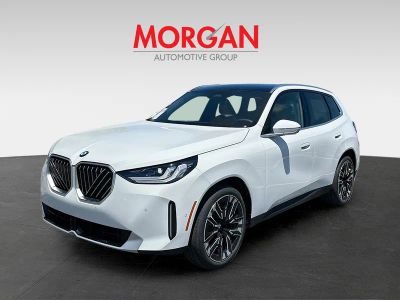 2026 BMW X3 — rear three-quarter view
