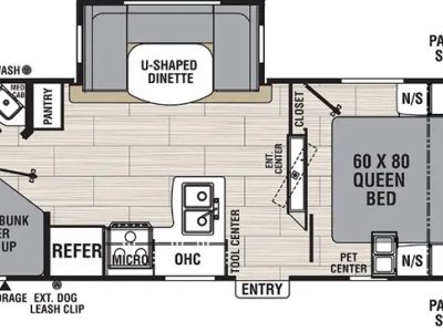 2019 Coachmen RV Spirit Ultra Lite — side profile view